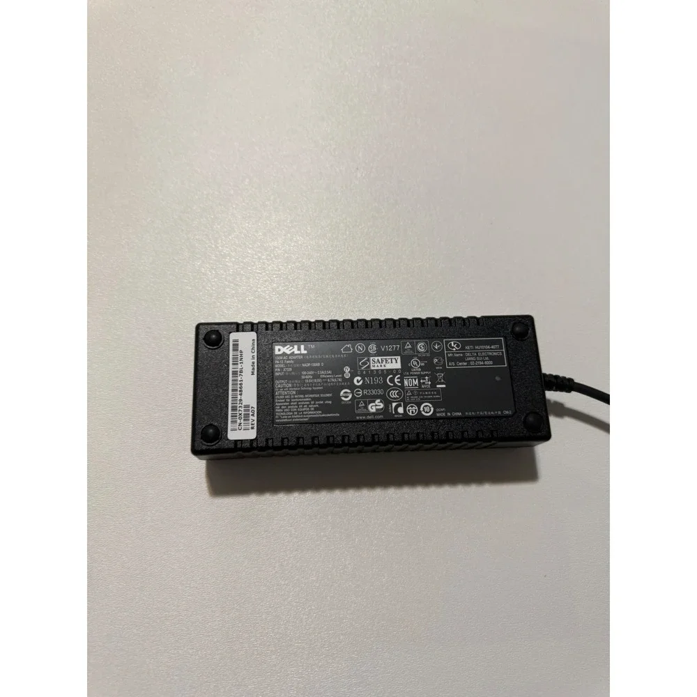 Dell 130W AC Adapter PA-13 Family NADP-130AB D P/N X7329 19.5V 6.7A Power Supply